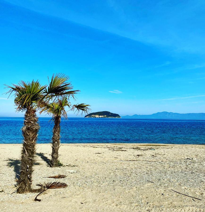 Kavala Beach Hotel apartments Nea Iraklitsa Bagian luar foto
