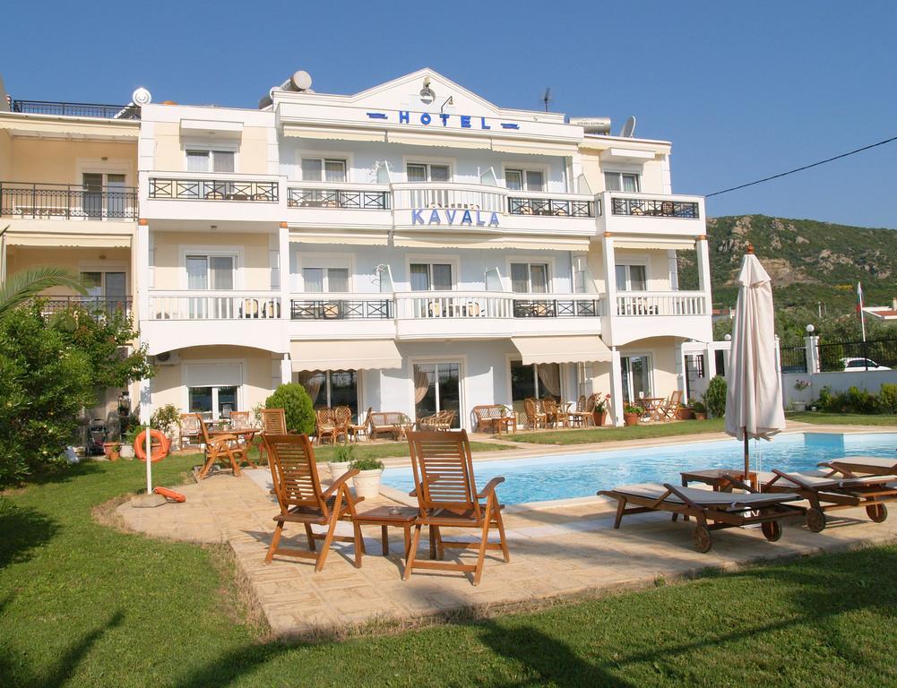 Kavala Beach Hotel apartments Nea Iraklitsa Bagian luar foto