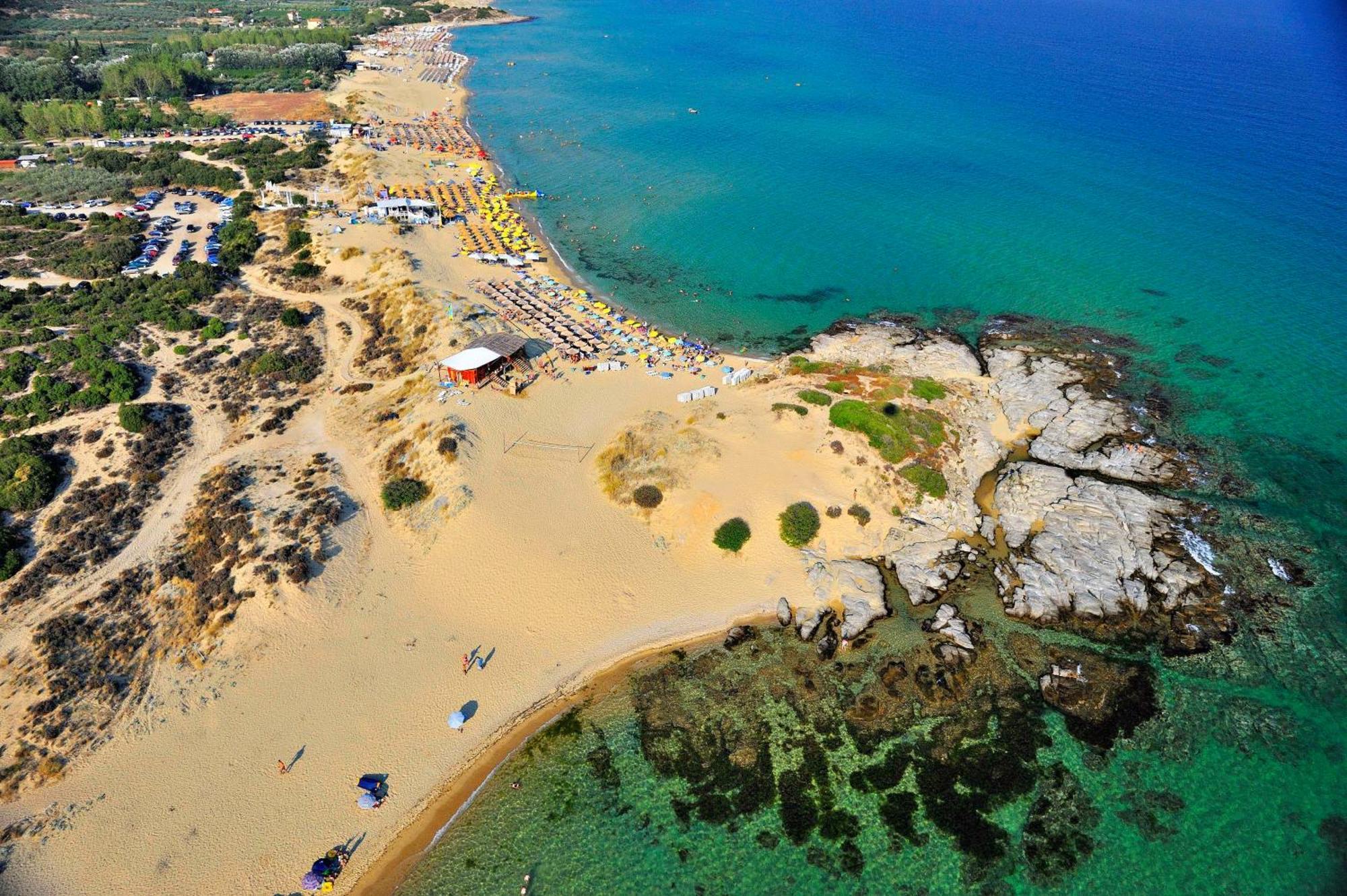 Kavala Beach Hotel apartments Nea Iraklitsa Bagian luar foto